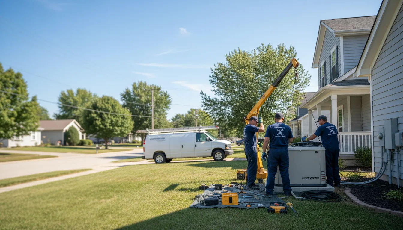 Generator Installation in Harbor Beach, MI near me